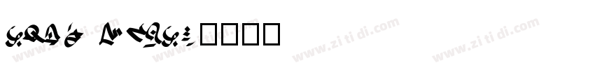 race sport字体转换